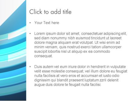 Modello PowerPoint - Linee arrotondate arrotondate, Slide 3, 12380, Astratto/Texture — PoweredTemplate.com