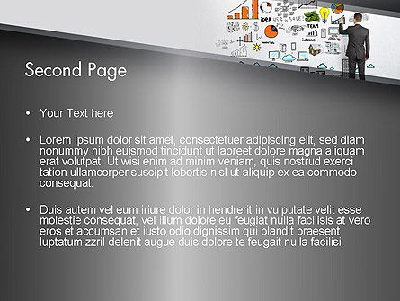 Templat PowerPoint Pemasaran Usaha Kecil, Slide 2, 12383, Konsultasi — PoweredTemplate.com