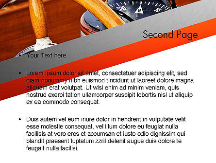 Modello PowerPoint - Yachting, Slide 2, 12401, Carriere/Industria — PoweredTemplate.com