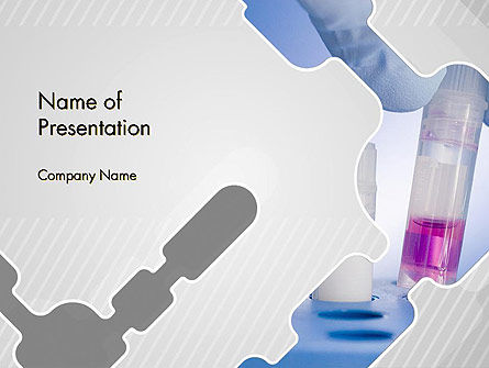 Analytical Laboratory PowerPoint Template, PowerPoint Template, 12406, Technology and Science — PoweredTemplate.com