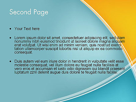 Abstract Vier Lagen PowerPoint Template, Dia 2, 12426, Abstract/Textuur — PoweredTemplate.com