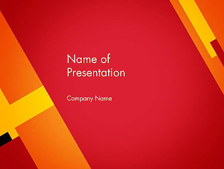Plantilla de PowerPoint - variaciones de rojo, Plantilla de PowerPoint, 12458, Abstracto / Texturas — PoweredTemplate.com
