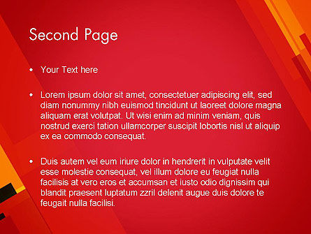 Modello PowerPoint - Variazioni di rosso, Slide 2, 12458, Astratto/Texture — PoweredTemplate.com