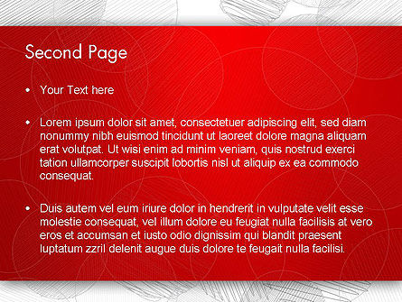 Modello PowerPoint - Cerchi di schizzo, Slide 2, 12494, Astratto/Texture — PoweredTemplate.com