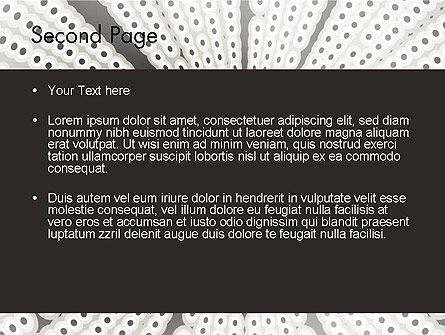 Abstract Een Punt Perspectief PowerPoint Template, Dia 2, 12504, Abstract/Textuur — PoweredTemplate.com