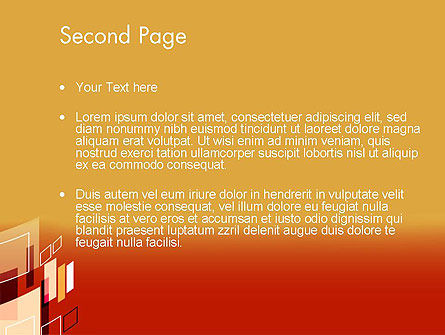 Templat PowerPoint Abstrak Mengambang Persegi Panjang, Slide 2, 12516, Abstrak/Tekstur — PoweredTemplate.com