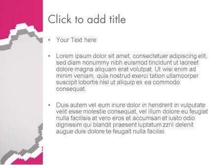Gesneden Stuk Papier PowerPoint Template, Dia 3, 12520, Abstract/Textuur — PoweredTemplate.com