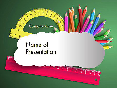 Templat PowerPoint Catatan Kelas, Templat PowerPoint, 12529, Education & Training — PoweredTemplate.com