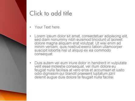 Modello PowerPoint - Strati solidi astratti, Slide 3, 12545, Astratto/Texture — PoweredTemplate.com