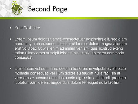 グリーン取引 - PowerPointテンプレート, スライド 2, 12546, 自然＆環境 — PoweredTemplate.com
