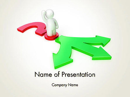 Templat PowerPoint Menemukan Solusi, Gratis Templat PowerPoint, 12550, Konsultasi — PoweredTemplate.com