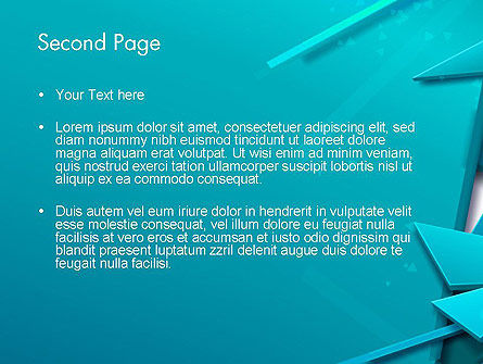 Templat PowerPoint 3d Pecahan Kaca Pecah, Slide 2, 12585, Abstrak/Tekstur — PoweredTemplate.com
