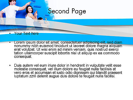 People Painting PowerPoint Template, Slide 2, 12589, People — PoweredTemplate.com