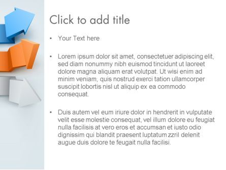 Modello PowerPoint - Frecce tridimensionali, Slide 3, 12598, 3D — PoweredTemplate.com