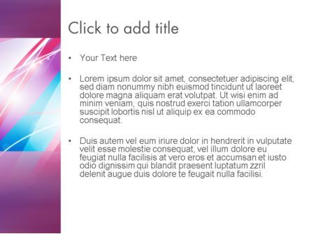 Modèle PowerPoint de fantasme abstraite colorée, Diapositive 3, 12620, Abstrait / Textures — PoweredTemplate.com