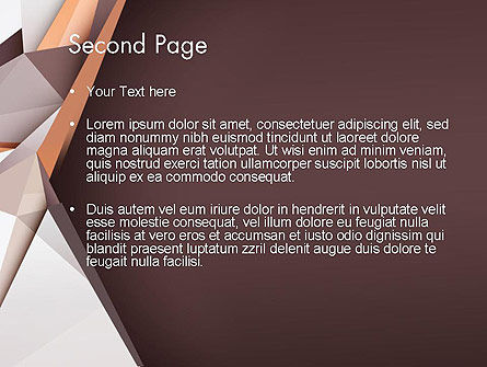 Modello PowerPoint - Abstract monocromatica applique di carta, Slide 2, 12654, Astratto/Texture — PoweredTemplate.com