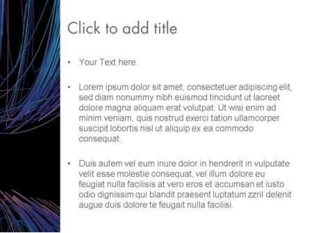 Abstract Wire PowerPoint Template, Slide 3, 12661, Abstract/Textures — PoweredTemplate.com