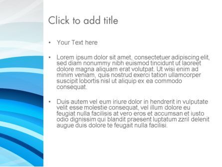 Modello PowerPoint - Astratte archi blu, Slide 3, 12673, Astratto/Texture — PoweredTemplate.com
