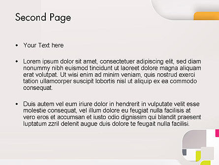 Abstract Toepassing Van Papier PowerPoint Template, Dia 2, 12681, Abstract/Textuur — PoweredTemplate.com