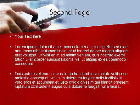 Templat PowerPoint Jadwal Acara Mobile, Slide 2, 12684, Teknologi dan Ilmu Pengetahuan — PoweredTemplate.com