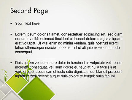 Templat PowerPoint Abstrak Konsep Rumah Kaca, Slide 2, 12694, Alam & Lingkungan — PoweredTemplate.com
