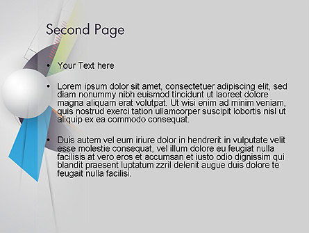 Origami Stijl PowerPoint Template, Dia 2, 12697, Abstract/Textuur — PoweredTemplate.com