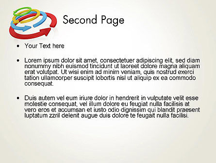 Templat PowerPoint Siklus Pdca, Slide 2, 12707, Konsep Bisnis — PoweredTemplate.com
