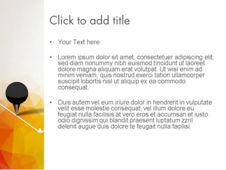 Modello PowerPoint - Punti di controllo su sfondo colorato, Slide 3, 12714, Astratto/Texture — PoweredTemplate.com