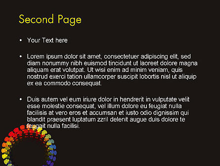 Color Spectrum PowerPoint Template, Slide 2, 12718, Abstract/Textures — PoweredTemplate.com