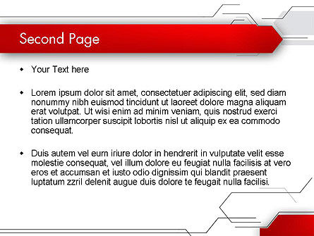 Modello PowerPoint - Linee sottili astratte, Slide 2, 12732, Astratto/Texture — PoweredTemplate.com