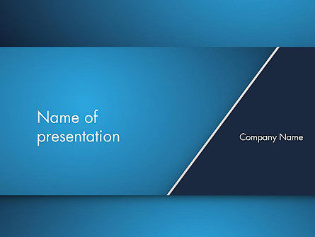 Strong Blue Geometric PowerPoint Template, PowerPoint Template, 12751, Abstract/Textures — PoweredTemplate.com