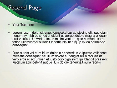 Templat PowerPoint Benda Abstrak, Slide 2, 12781, Abstrak/Tekstur — PoweredTemplate.com
