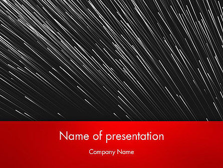 Bewegend Licht Strings PowerPoint Template, Gratis PowerPoint-sjabloon, 12789, Abstract/Textuur — PoweredTemplate.com