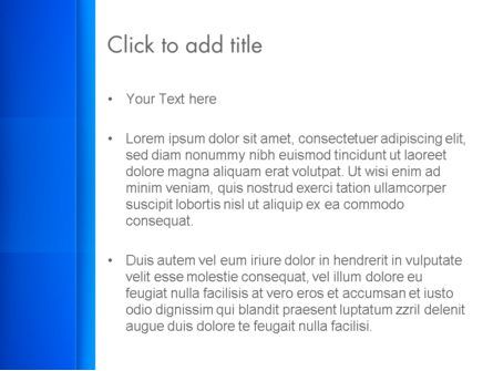 Modello PowerPoint - Estratto blu strati gradiente verticale, Slide 3, 12824, Astratto/Texture — PoweredTemplate.com