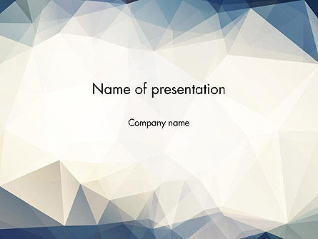 Hipster Triangles Pattern PowerPoint Template, PowerPoint Template, 12833, Abstract/Textures — PoweredTemplate.com