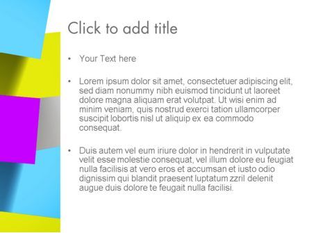 Modèle PowerPoint de rubans de signets colorés, Diapositive 3, 12848, Abstrait / Textures — PoweredTemplate.com