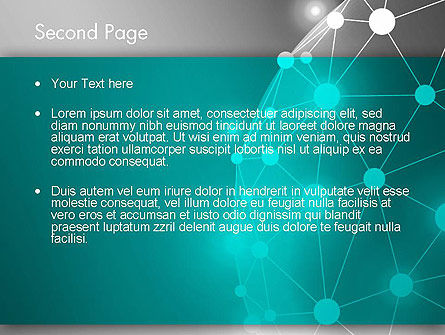 Network Sphere PowerPoint Template, Slide 2, 12853, Technology and Science — PoweredTemplate.com