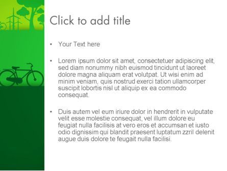 파워포인트 템플릿 - 초록색, 슬라이드 3, 12869, 자연 및 환경 — PoweredTemplate.com