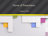 Transparent Colored Squares PowerPoint Template, Backgrounds | 12348 ...