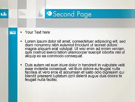 Modello PowerPoint - Tema cubo moderno, Slide 2, 12889, Lavoro — PoweredTemplate.com