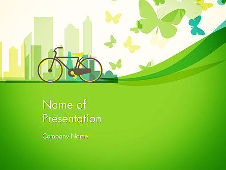 Caring for Our Environment PowerPoint Template, PowerPoint Template, 12899, Nature & Environment — PoweredTemplate.com