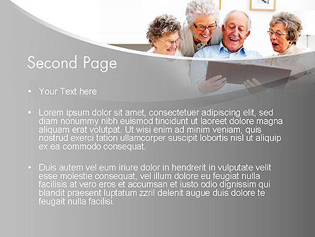 Retirement Activities PowerPoint Template, Slide 2, 12930, People — PoweredTemplate.com