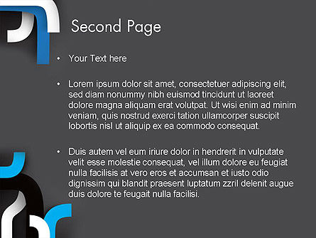 Modello PowerPoint - Linee incompiute astratte, Slide 2, 12938, Astratto/Texture — PoweredTemplate.com