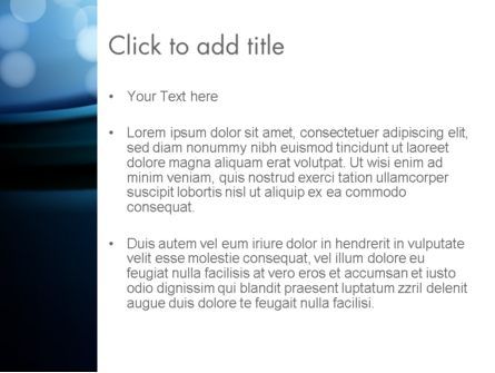 Modello PowerPoint - Onde continue astratti, Slide 3, 12954, Astratto/Texture — PoweredTemplate.com