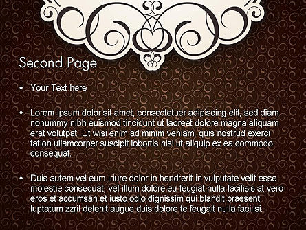 Modello PowerPoint - Romantica cornice, Slide 2, 12962, Astratto/Texture — PoweredTemplate.com