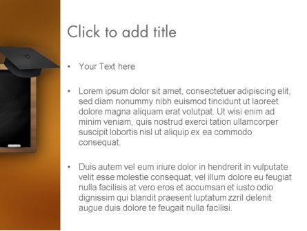 Modello PowerPoint - Lavagna con mortaio, Slide 3, 12978, Education & Training — PoweredTemplate.com