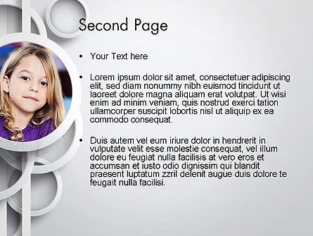 Modello PowerPoint - Cerchi bianchi, Slide 2, 12990, Persone — PoweredTemplate.com