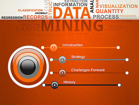 data mining word cloud powerpoint template, backgrounds | 13038 data mining word cloud powerpoint template, backgrounds | 13038, Presentation templates