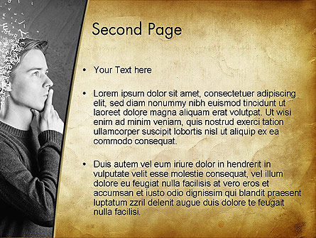 Modello PowerPoint - Sciame di pensieri, Slide 2, 13053, Concetti del Lavoro — PoweredTemplate.com