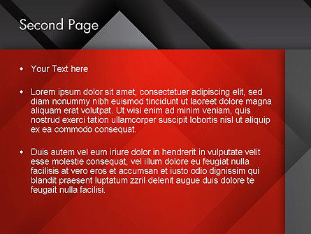 Templat PowerPoint Blok Logam Abu-abu, Slide 2, 13087, Bisnis — PoweredTemplate.com
